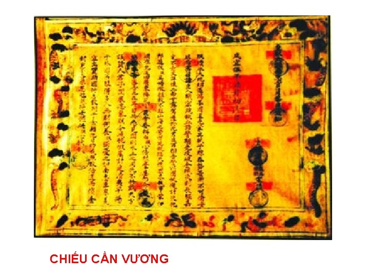 CHIẾU CẦN VƯƠNG 