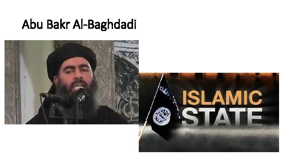 Abu Bakr Al-Baghdadi 