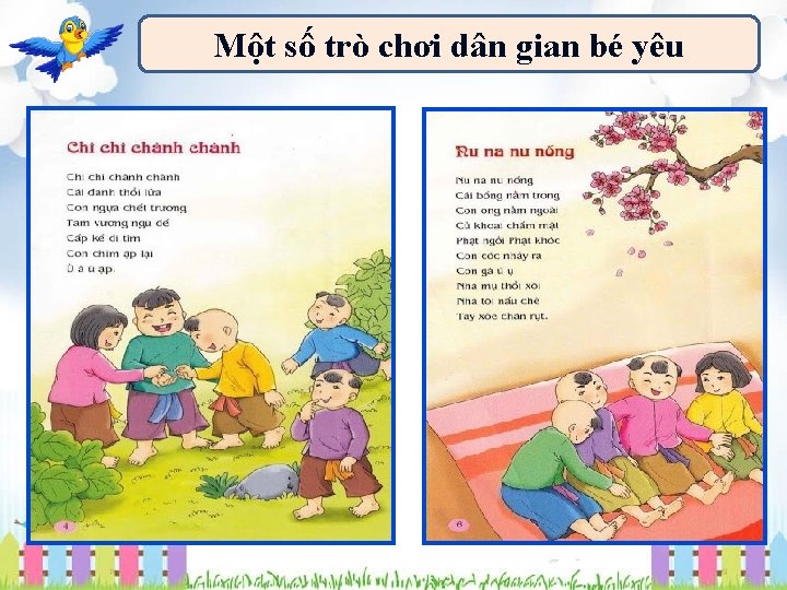 Một số trò chơi dân gian bé yêu 