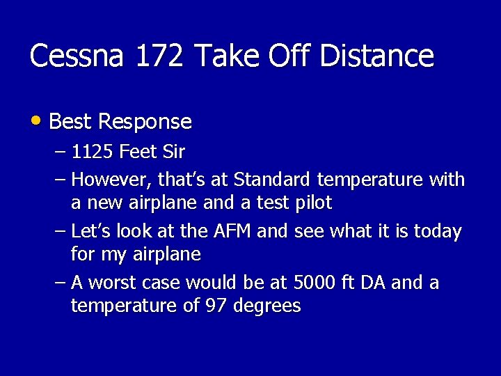 Cessna 172 Take Off Distance • Best Response – 1125 Feet Sir – However, Cessna 172 Take Off Distance • Best Response – 1125 Feet Sir – However,