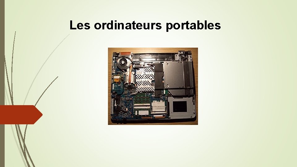 Les ordinateurs portables 