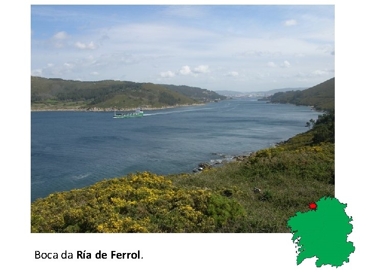 Boca da Ría de Ferrol. 
