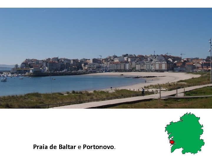 Praia de Baltar e Portonovo. 