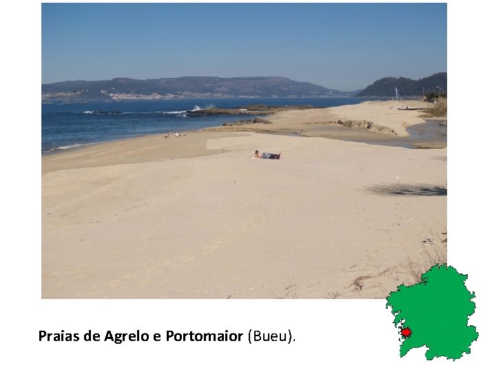 Praias de Agrelo e Portomaior (Bueu). 
