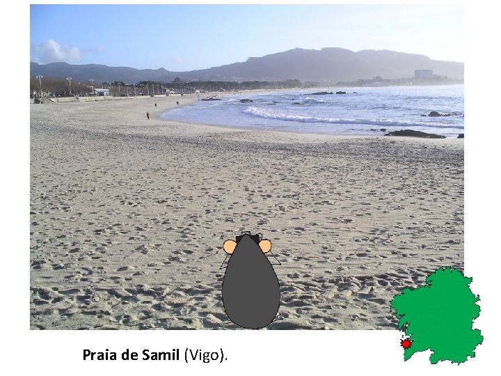 Praia de Samil (Vigo). 