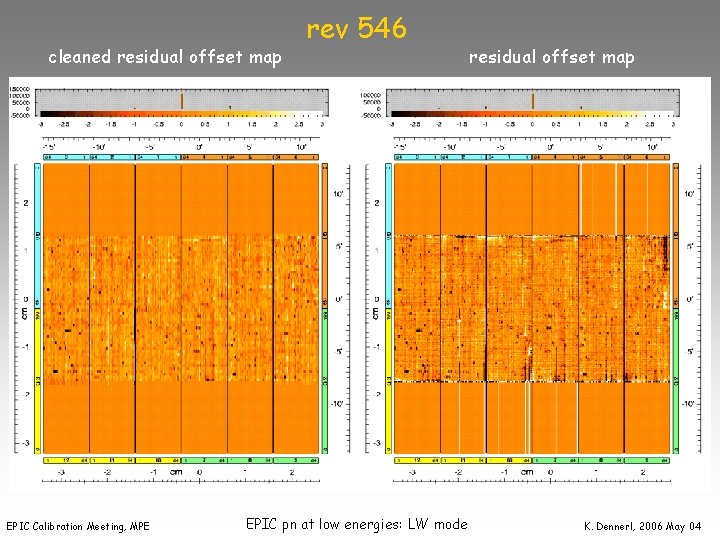 cleaned residual offset map EPIC Calibration Meeting, MPE rev 546 EPIC pn at low