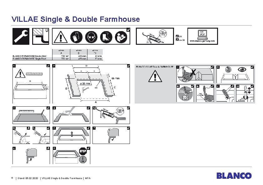 VILLAE Single & Double Farmhouse 6 | Stand: 05. 02. 2020 | VILLAE Single