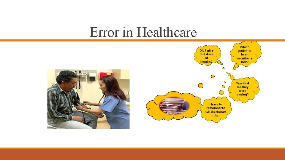 Error in Healthcare 