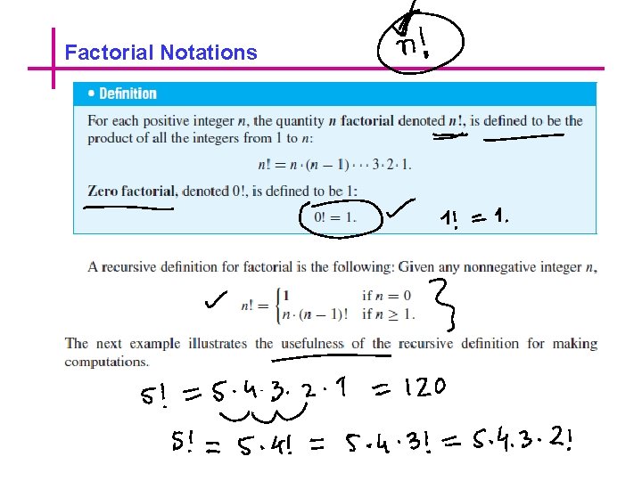 Factorial Notations 