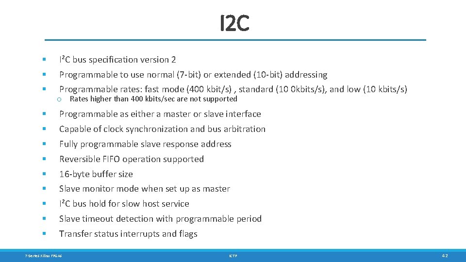 I 2 C § I²C bus specification version 2 § Programmable to use normal