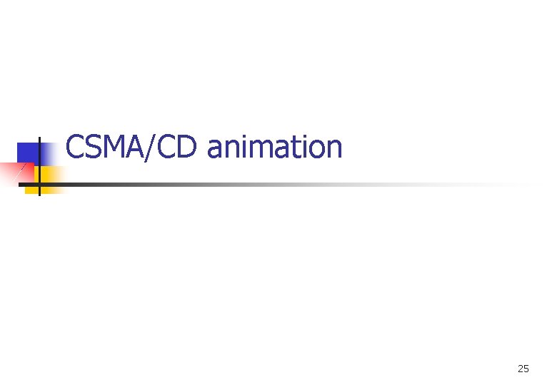 CSMA/CD animation 25 