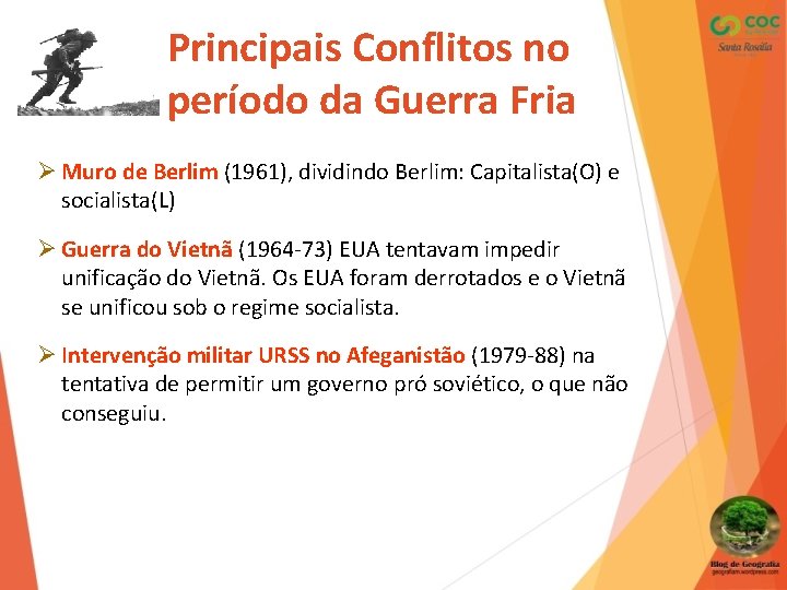 Principais Conflitos no perodo da Guerra Fria Revoluo