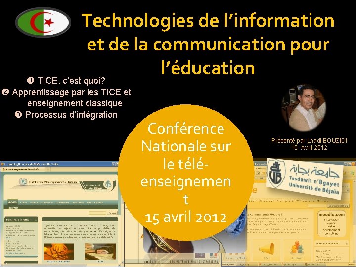 Technologies de l’information et de la communication pour l’éducation TICE, c’est quoi? Apprentissage par