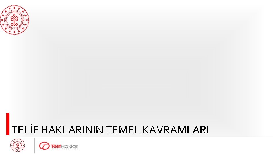 TELİF HAKLARININ TEMEL KAVRAMLARI 