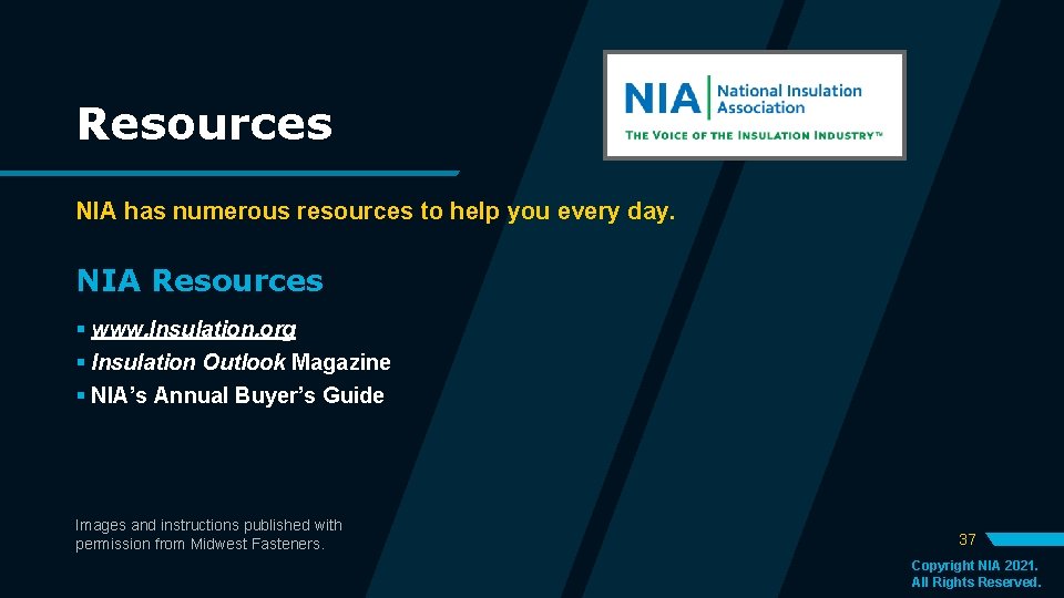 Resources NIA has numerous resources to help you every day. NIA Resources § www. Resources NIA has numerous resources to help you every day. NIA Resources § www.