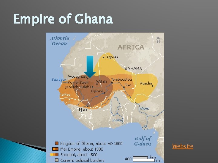 Empire of Ghana Website 