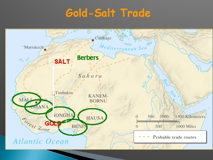 Gold-Salt Trade SALT GOLD Berbers 