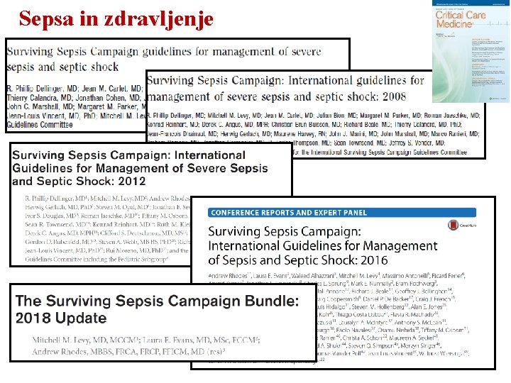 Sepsa in zdravljenje 