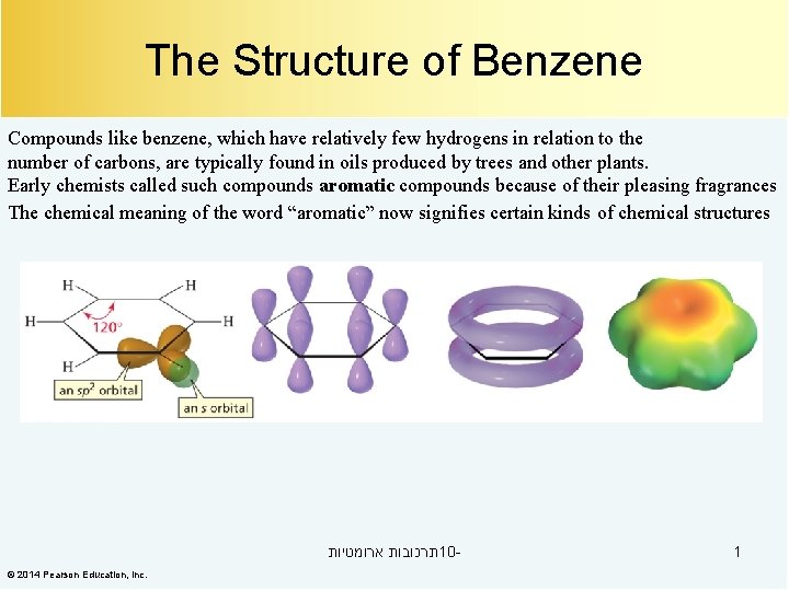 The Structure of Benzene Compounds like benzene, which have relatively few hydrogens in relation