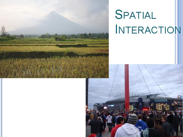 SPATIAL INTERACTION 