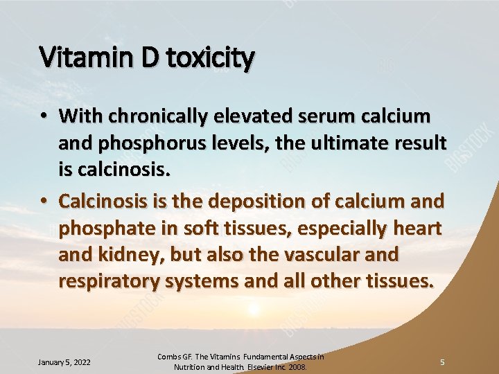 Vitamin D toxicity Domina Petric MD Vitamin D