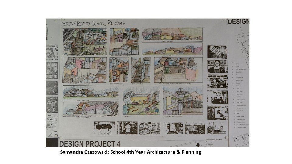 Samantha Czezowski: School 4 th Year Architecture & Planning Samantha Czezowski: School 4 th Year Architecture & Planning
