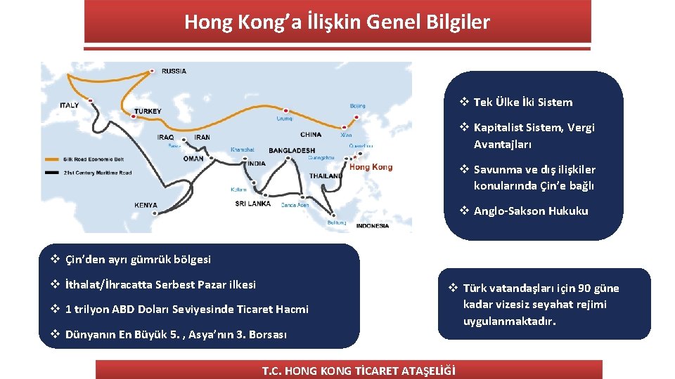 Hong Kong’a İlişkin Genel Bilgiler v Tek Ülke İki Sistem v Kapitalist Sistem, Vergi