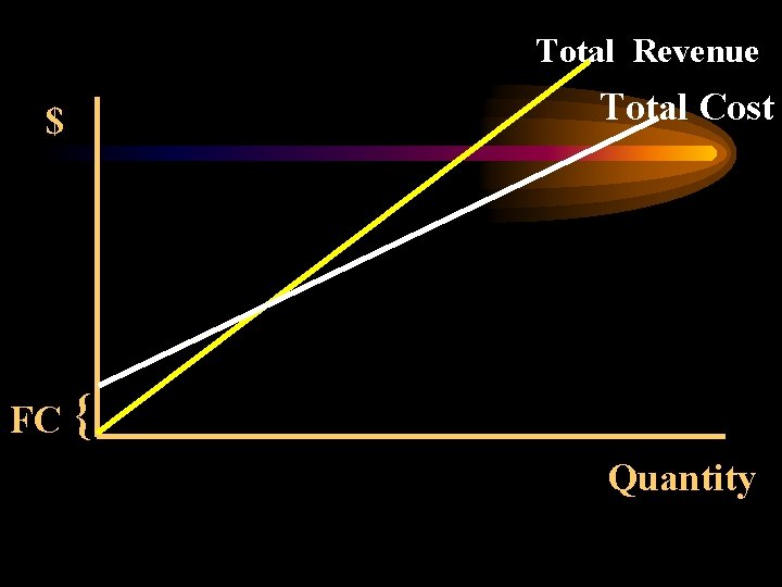 Total Revenue $ Total Cost FC { Quantity 