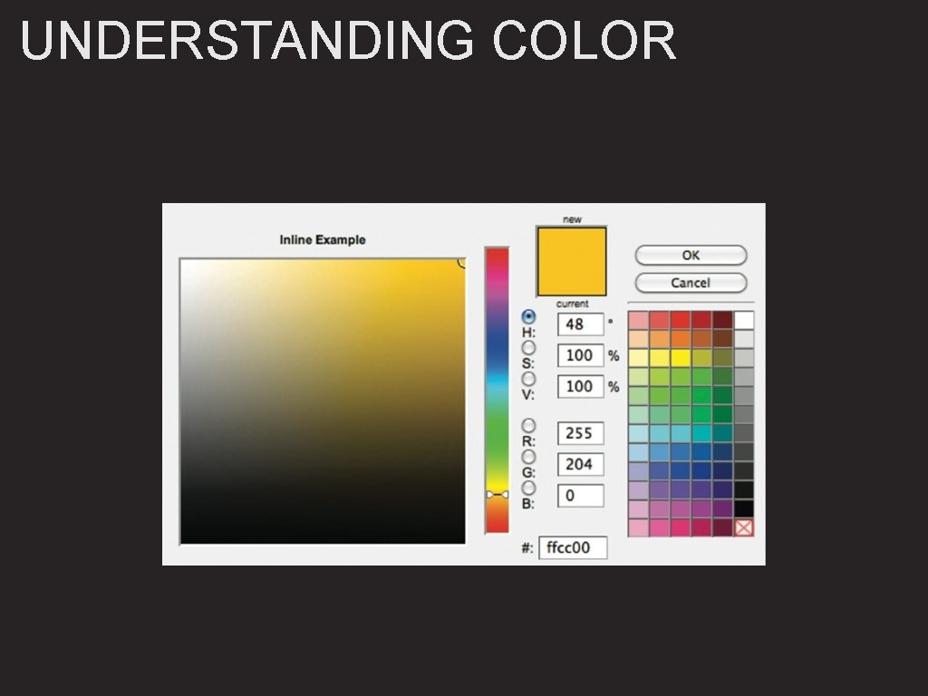 UNDERSTANDING COLOR 