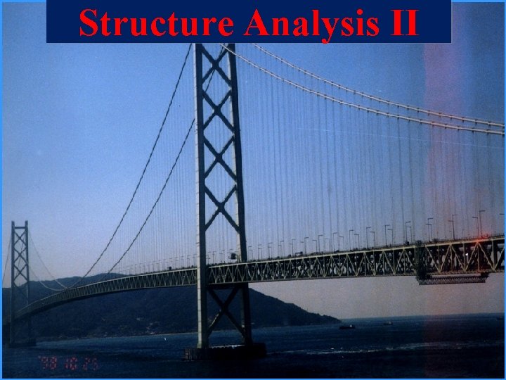 Structure Analysis II 
