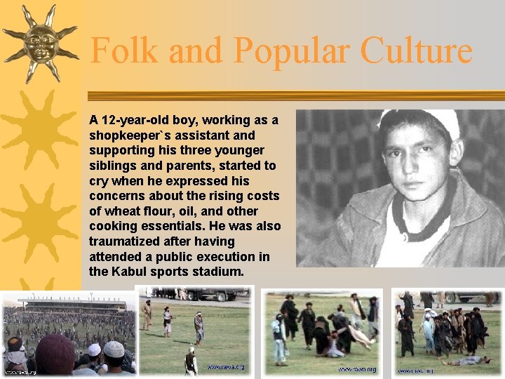 Folk and Popular Culture A 12 -year-old boy, working as a shopkeeper`s assistant and