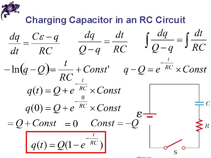 Charging Capacitor in an RC Circuit 