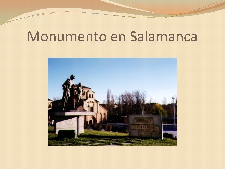 Monumento en Salamanca 