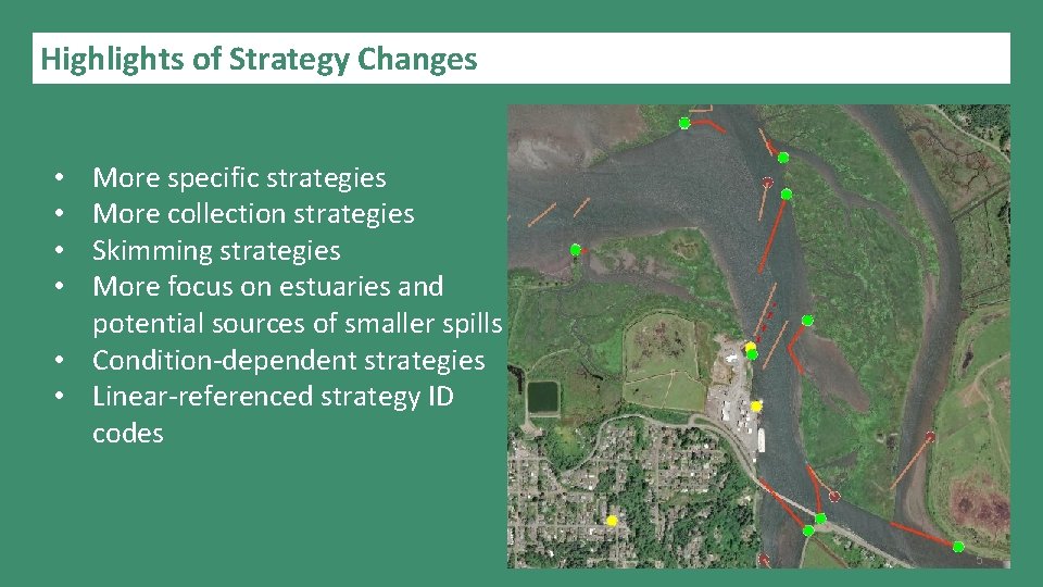 Highlights of Strategy Changes More specific strategies More collection strategies Skimming strategies More focus