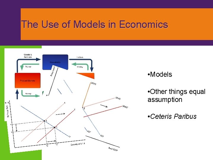 The Use of Models in Economics • Models • Other things equal assumption •