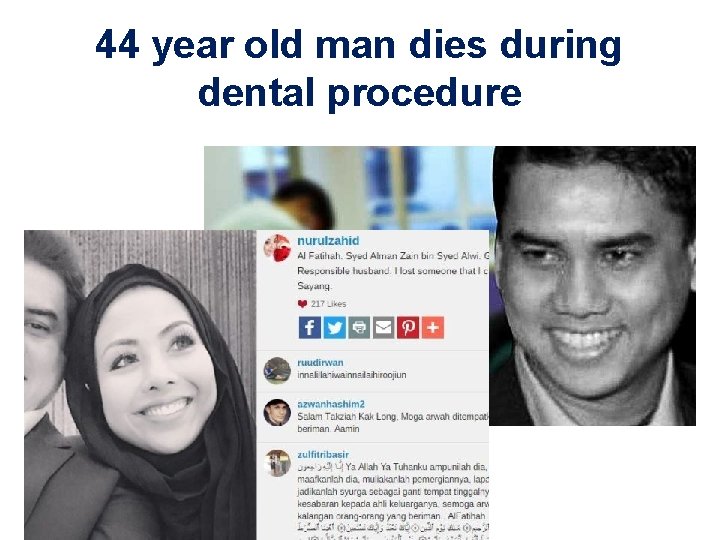 44 year old man dies during dental procedure 