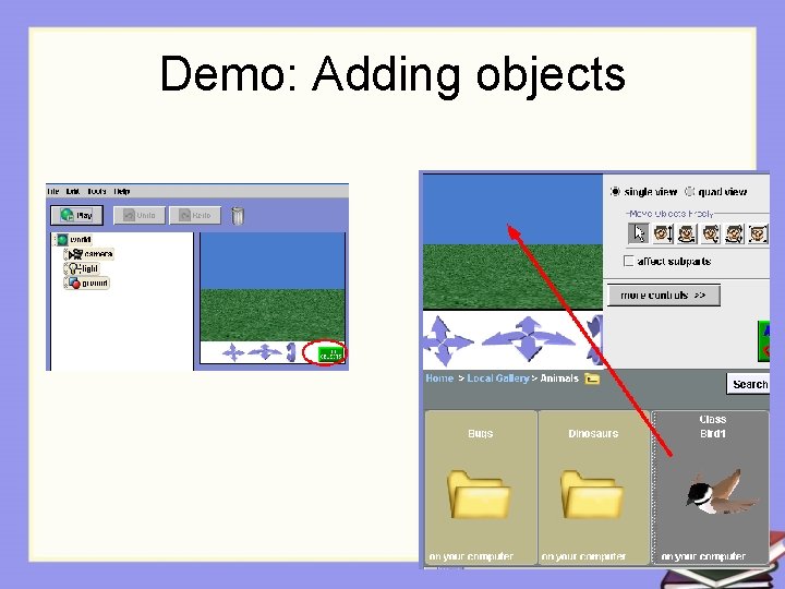 Demo: Adding objects 