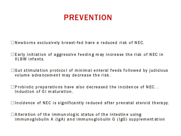 PREVENTION �N ew bo rn s exc lusively b r east - fed h