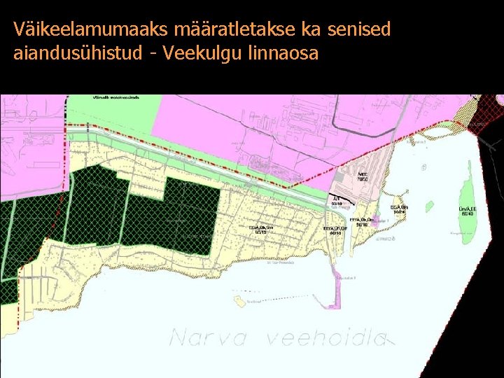 Väikeelamumaaks määratletakse ka senised aiandusühistud - Veekulgu linnaosa 