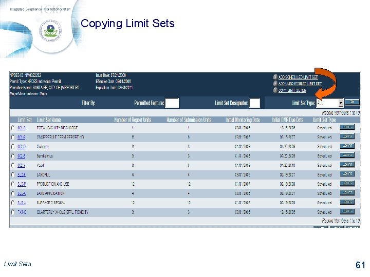 Copying Limit Sets 61 