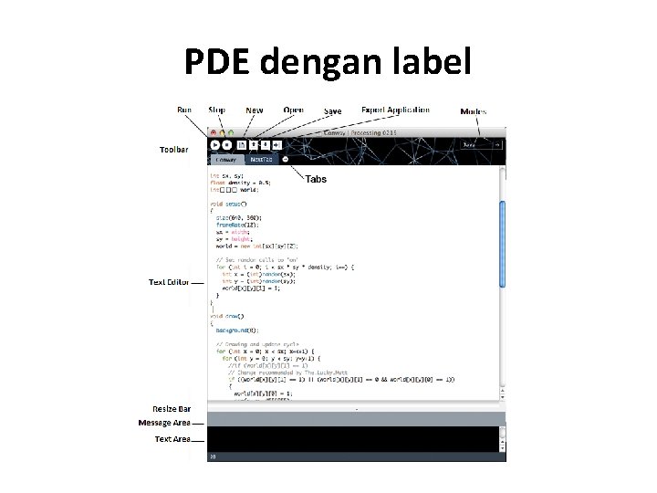 PDE dengan label 