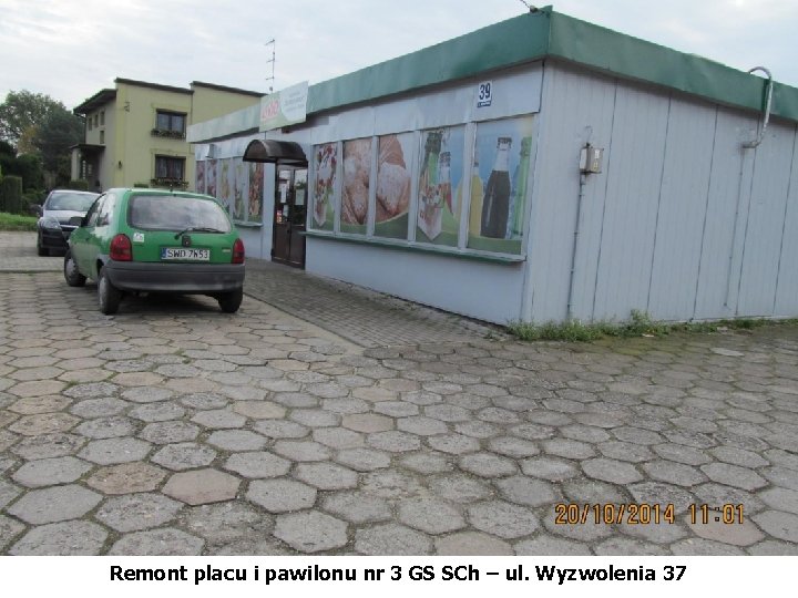 Remont placu i pawilonu nr 3 GS SCh – ul. Wyzwolenia 37 
