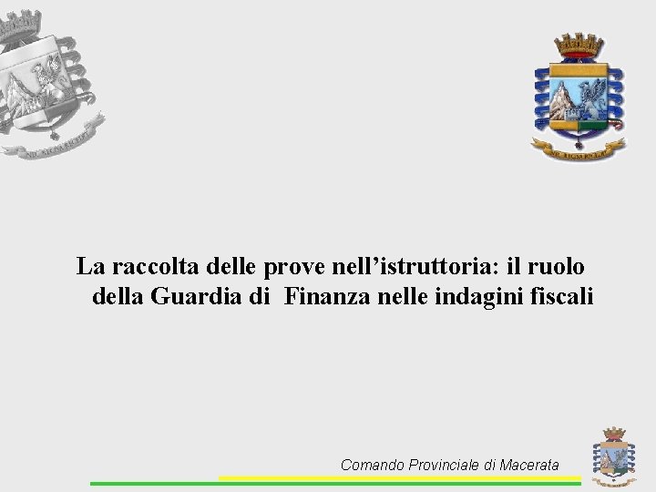 La raccolta delle prove nell’istruttoria: il ruolo della Guardia di Finanza nelle indagini fiscali