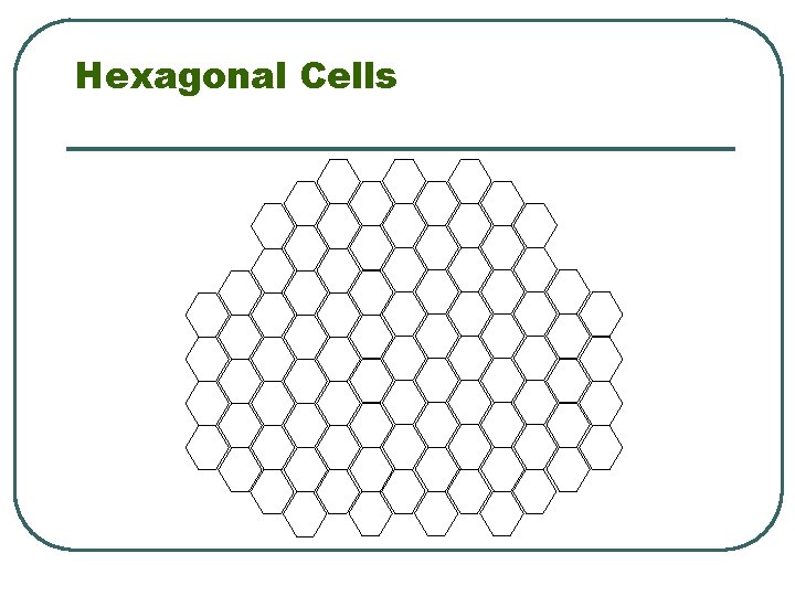 Hexagonal Cells 