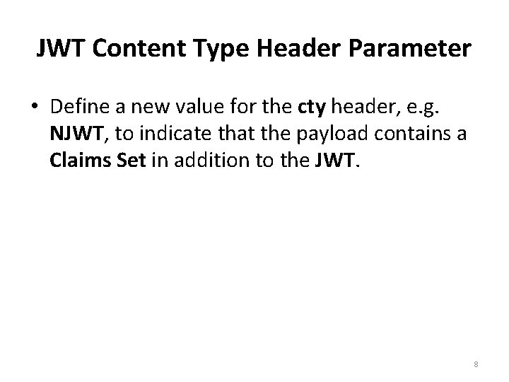 Nested JWT Rifaat ShekhYusef OAuth WG Interim Meeting