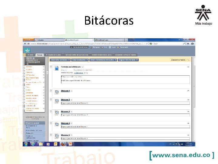 Bitácoras 