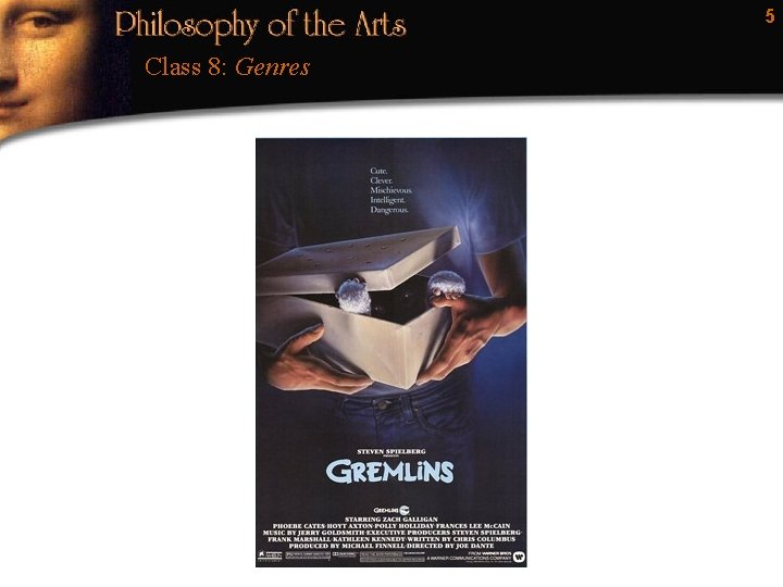 5 Class 8: Genres 