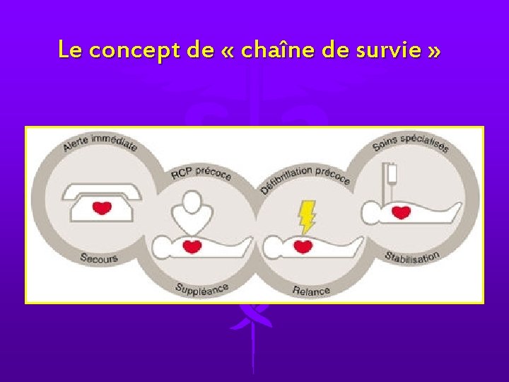 Le concept de « chaîne de survie » 