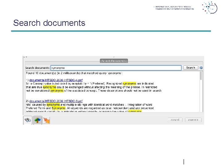 Search documents 