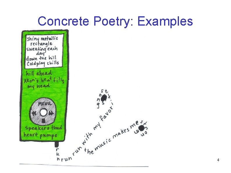 Concrete Poetry: Examples 4 